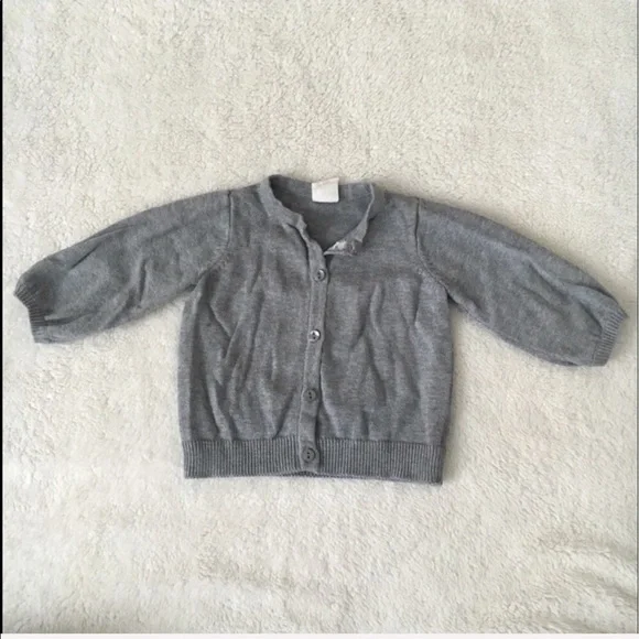 H&M Gray Button Cardigan Sweater - Picture 2 of 3